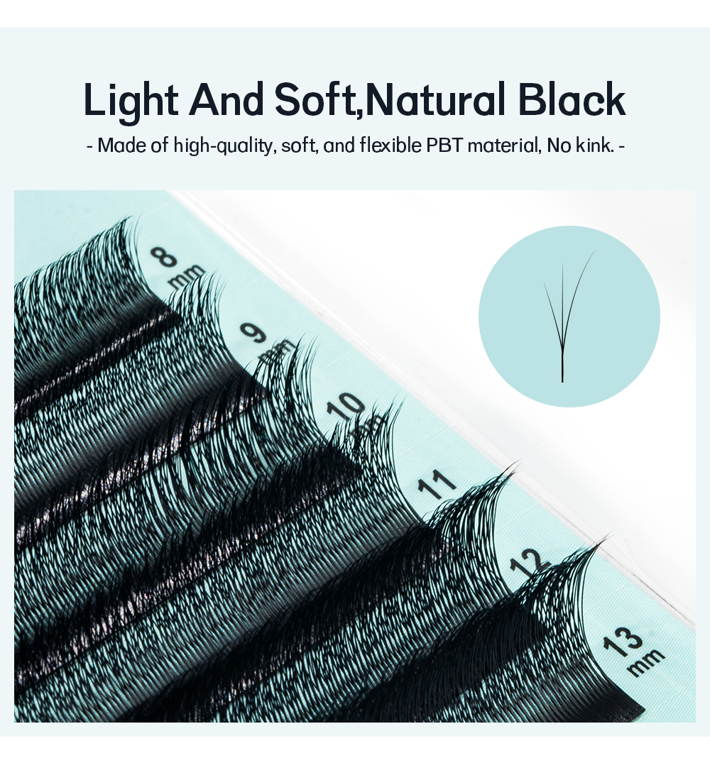 Fox 3DW 4DW 5DW Shaped Eyelash Extension 0 (5) Fox 3DW 4DW 5DW Shaped Eyelash Extension 0 (5)