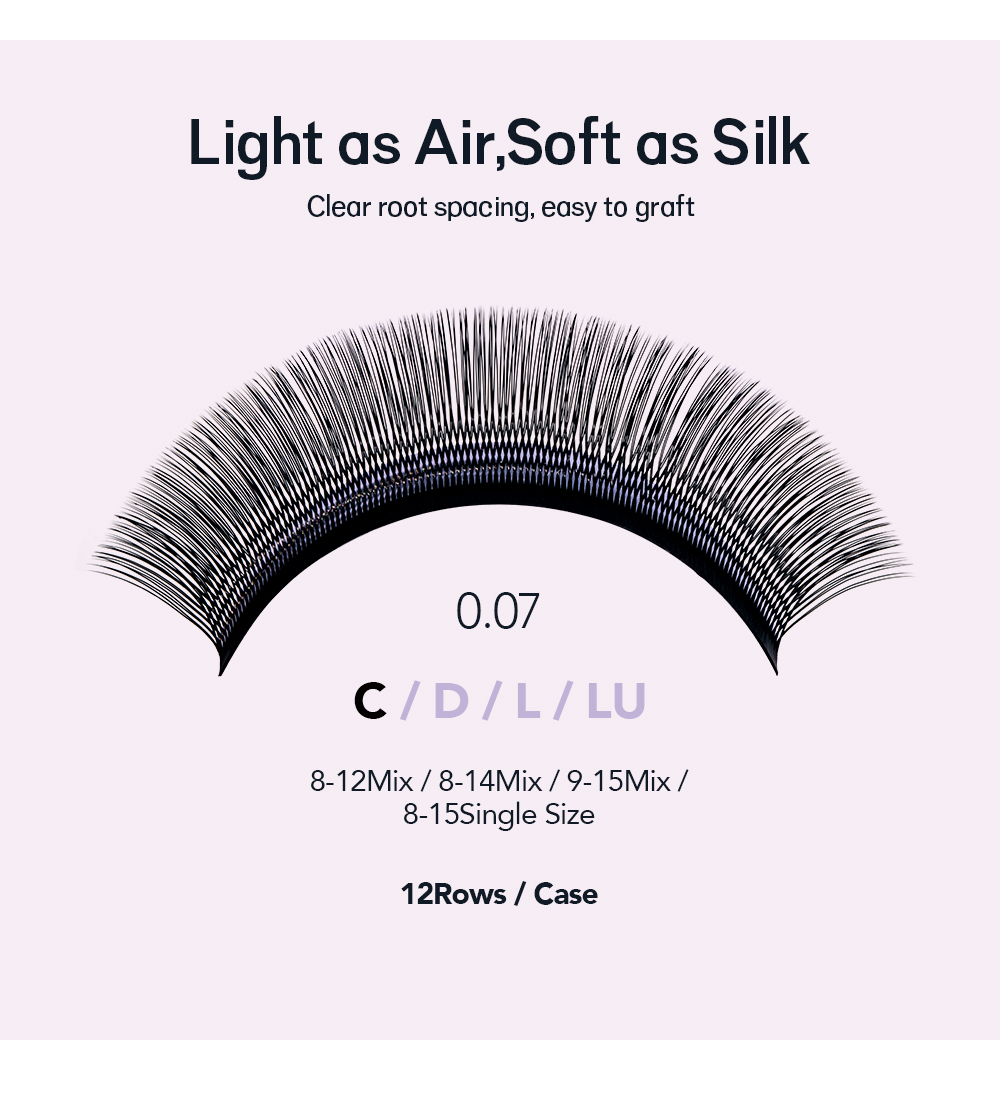 U-Double 3DW-Shaped Eyelash Extension (7) U-Double 3DW-Shaped Eyelash Extension (7)