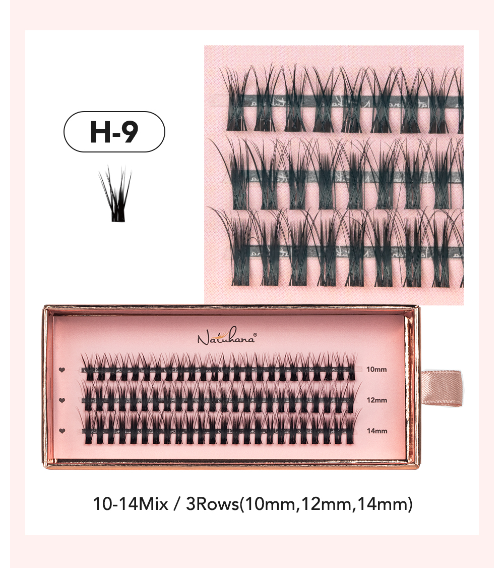 H DIY Cluster Eyelash 0 (16) H DIY Cluster Eyelash 0 (16)