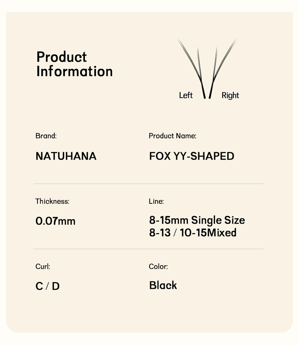 Fox YY Eyelash Extension 0 (2) Fox YY Eyelash Extension 0 (2)