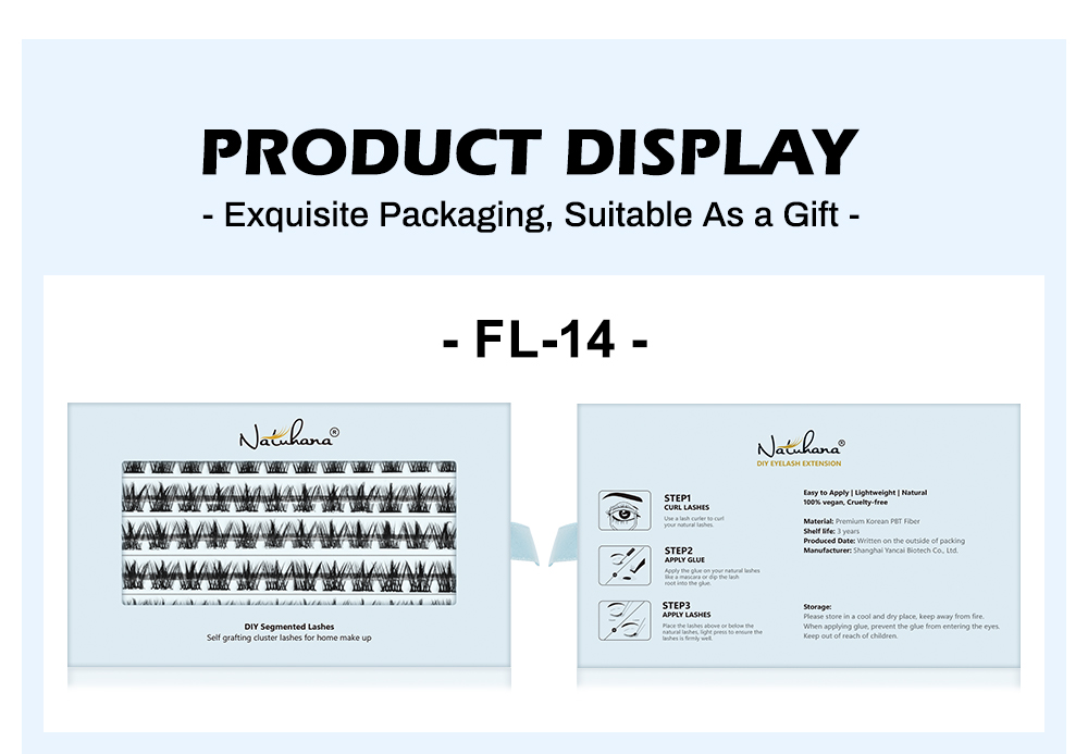 FL DIY Cluster Eyelashes 0 (12) FL DIY Cluster Eyelashes 0 (12)
