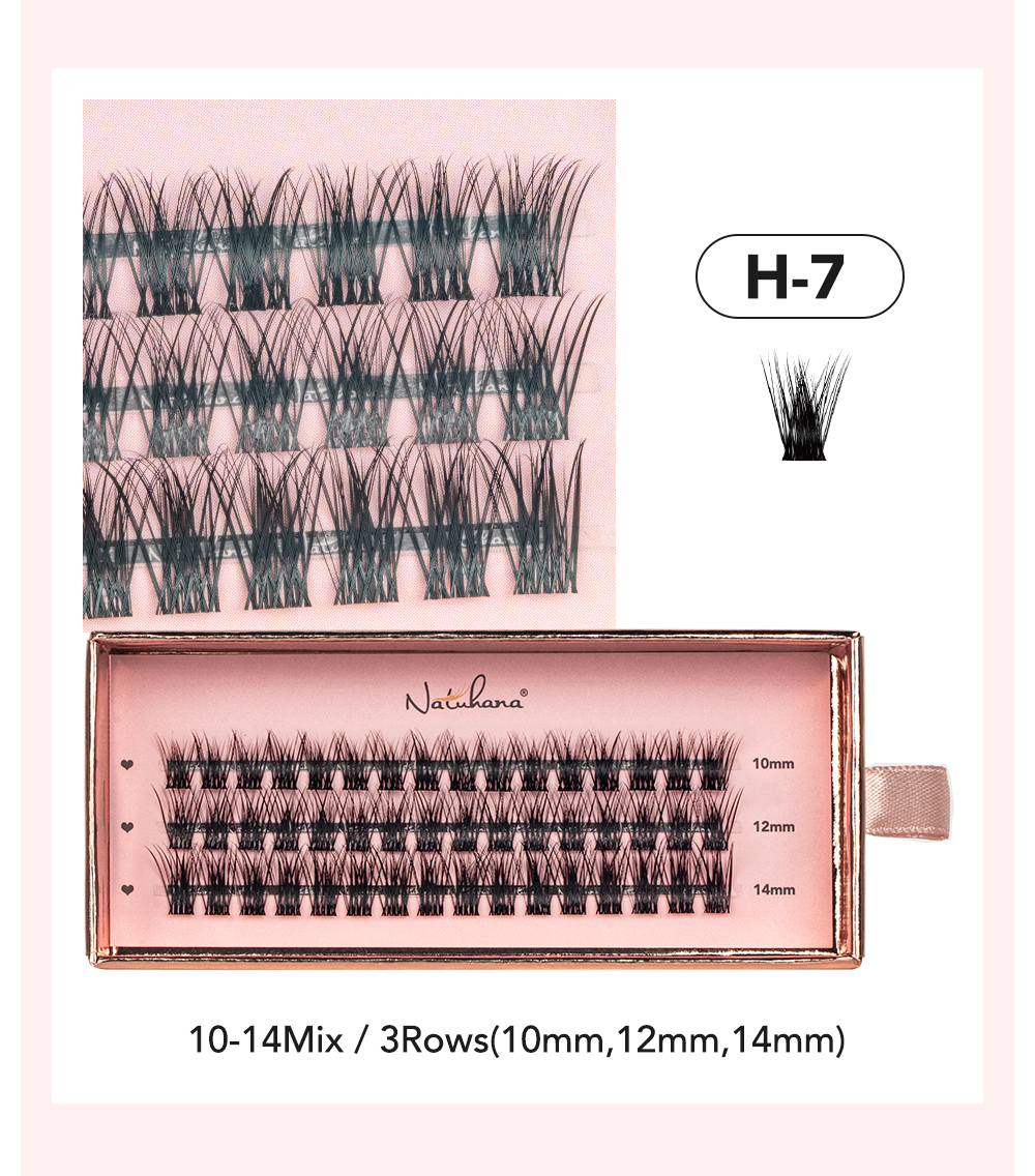 H DIY Cluster Eyelash 0 (15) H DIY Cluster Eyelash 0 (15)