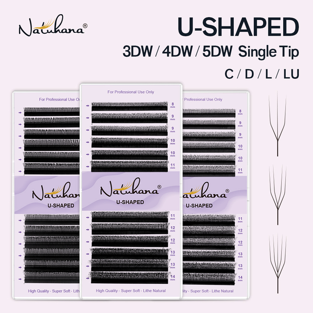 U Shape Eyelash Extension