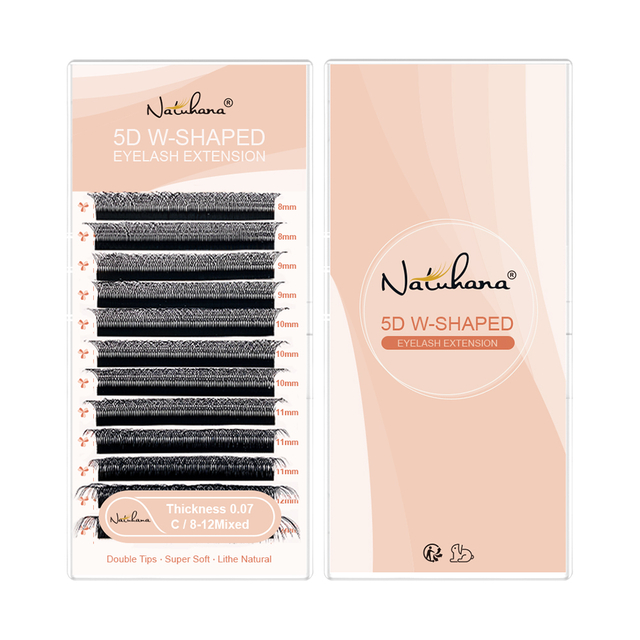 W Shaped Eyelashes Extensions