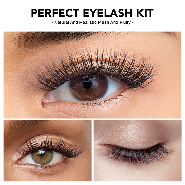 DIY Lash Clusters Korean PBT Fibers Eyelash Extensions