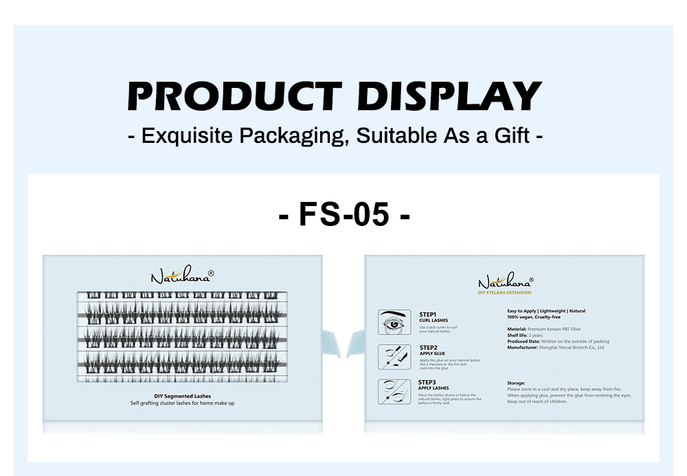 FS+TD DIY Cluster Eyelashes 0 (12)
