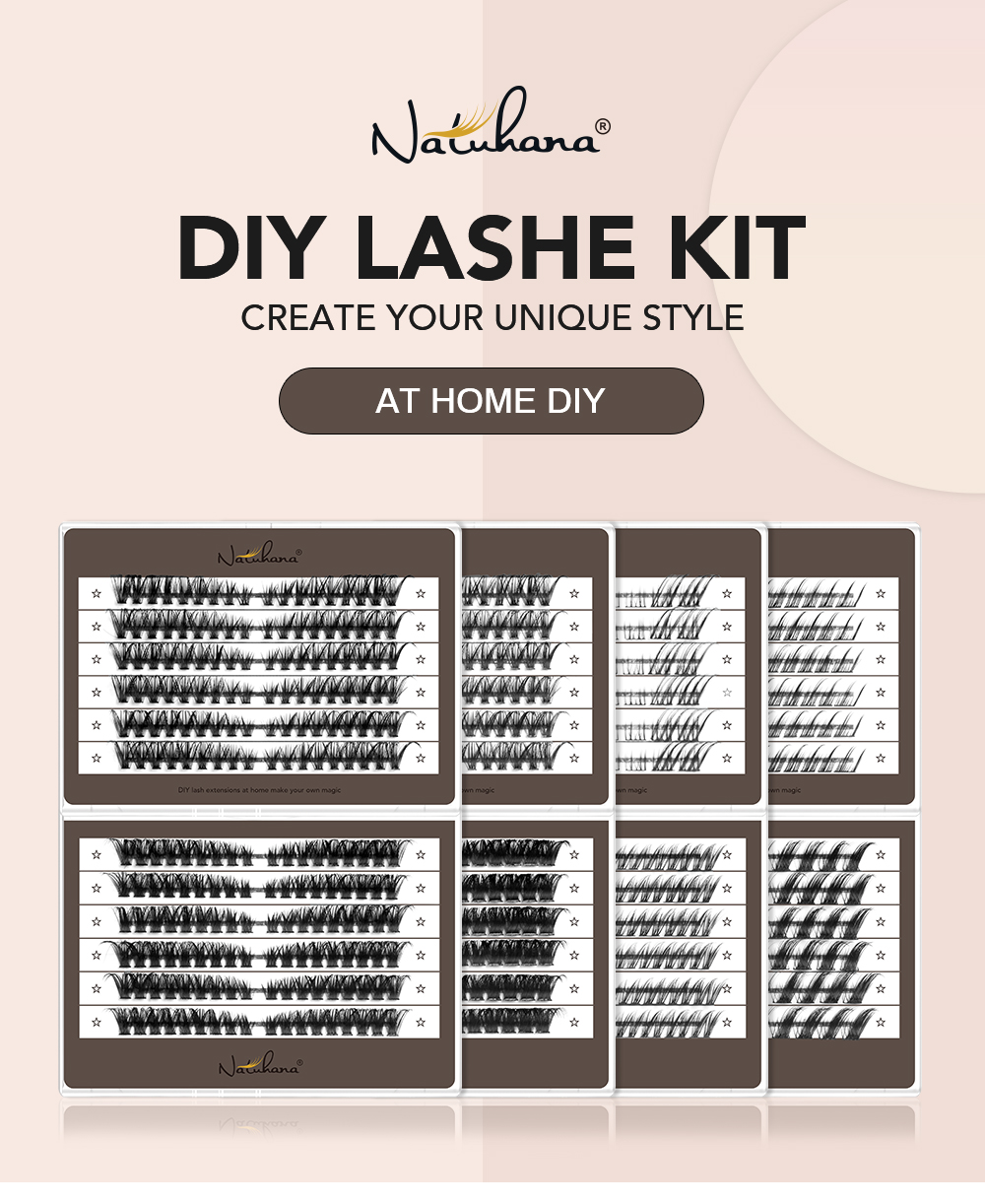 XF+MR DIY Cluster Eyelashes 0 (1)