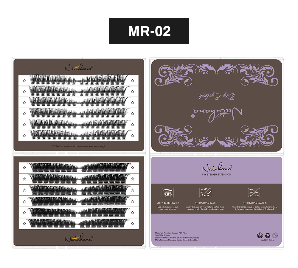 XF+MR DIY Cluster Eyelashes 0 (9)