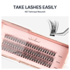 10-14mm Individual Cluster Eyelash Extensions Korea PBT Fiber DIY Lashes