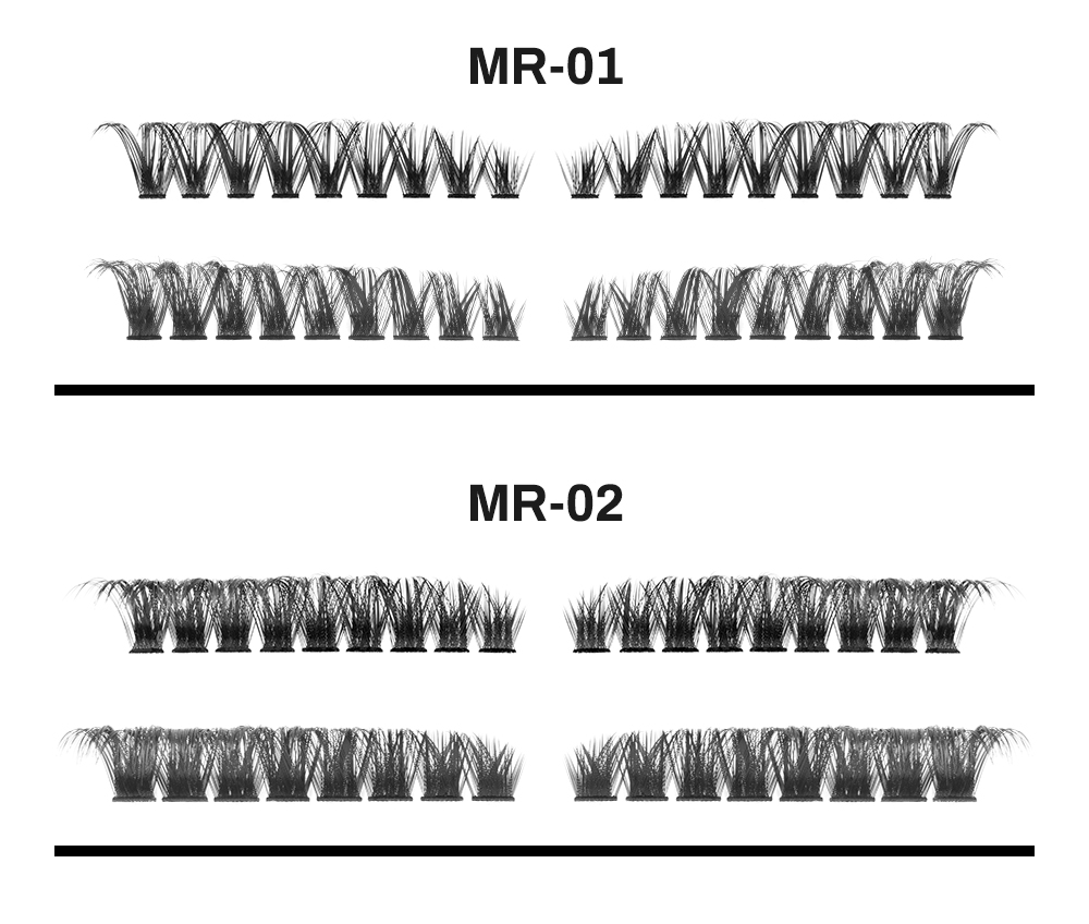 XF+MR DIY Cluster Eyelashes 0 (5)
