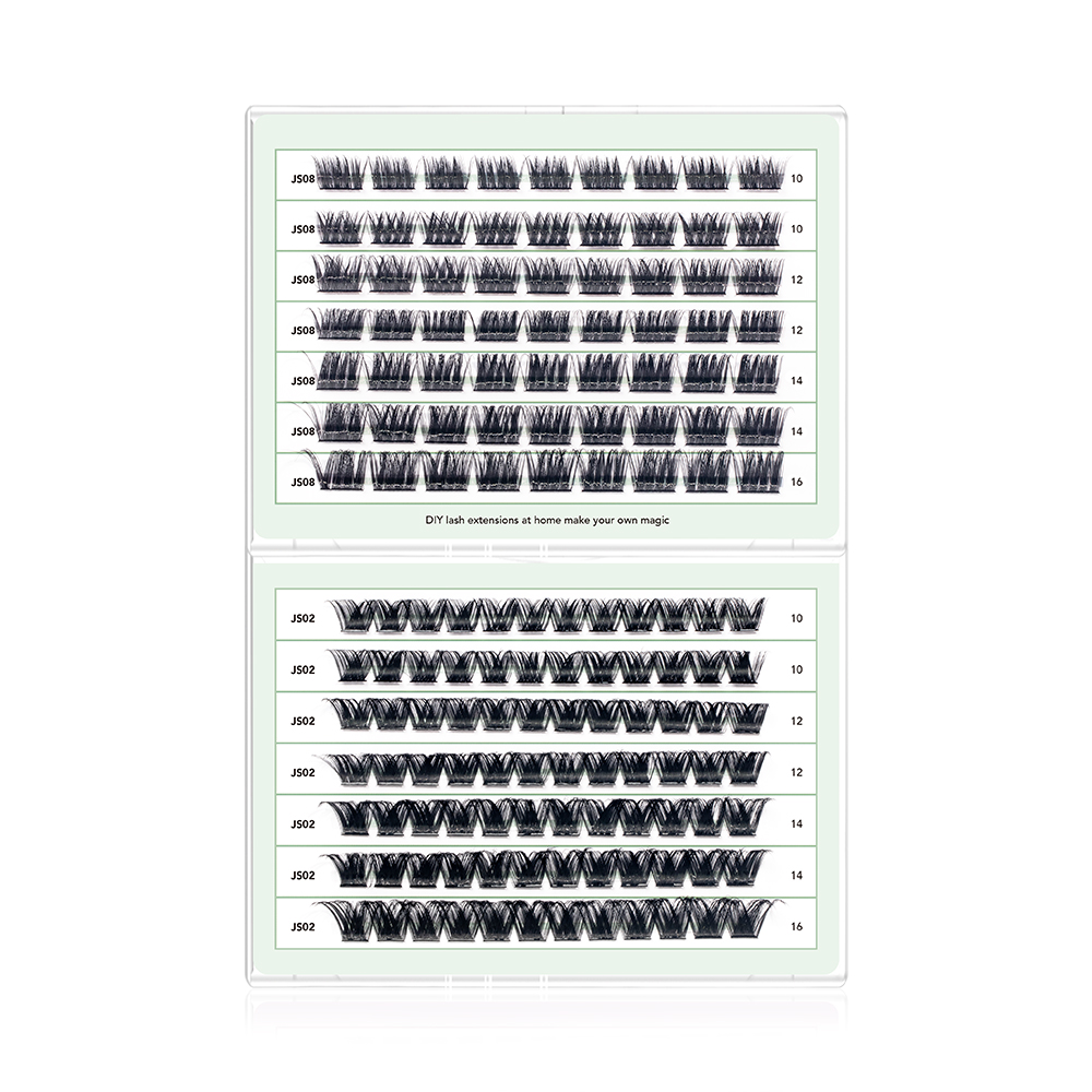 DIY Lash Clusters Korean PBT Fibers Eyelash Extensions