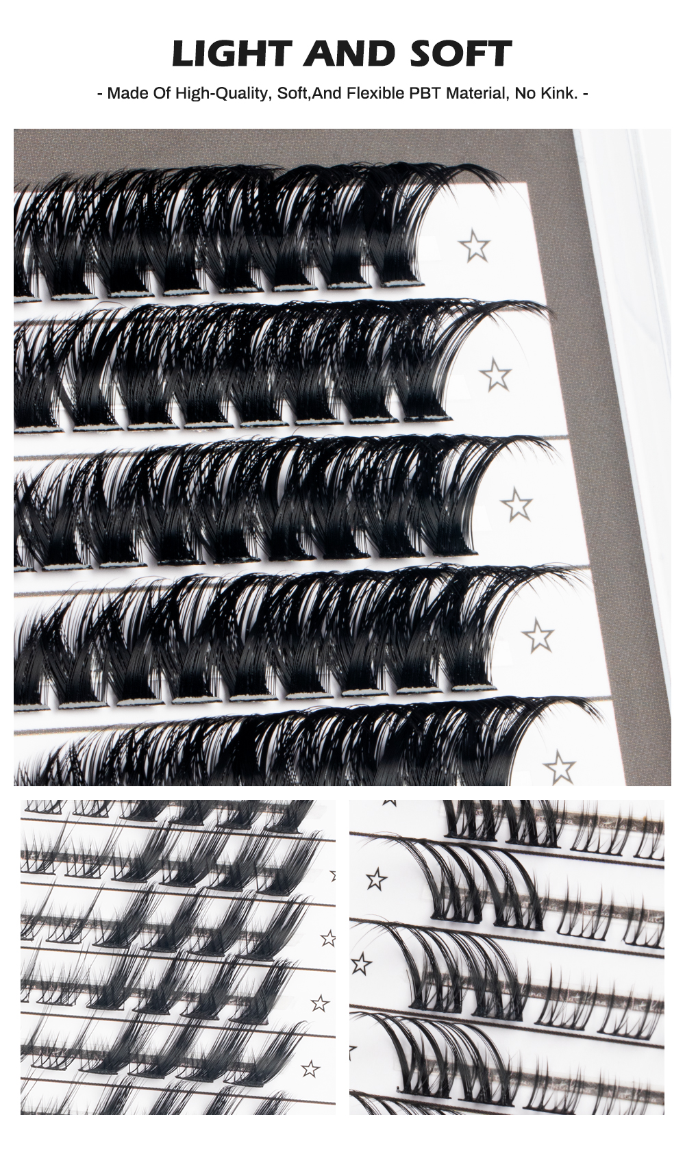 XF+MR DIY Cluster Eyelashes 0 (6)