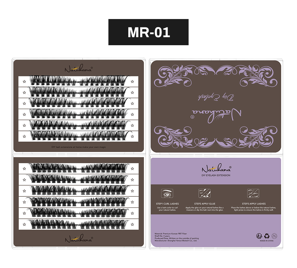 XF+MR DIY Cluster Eyelashes 0 (8)